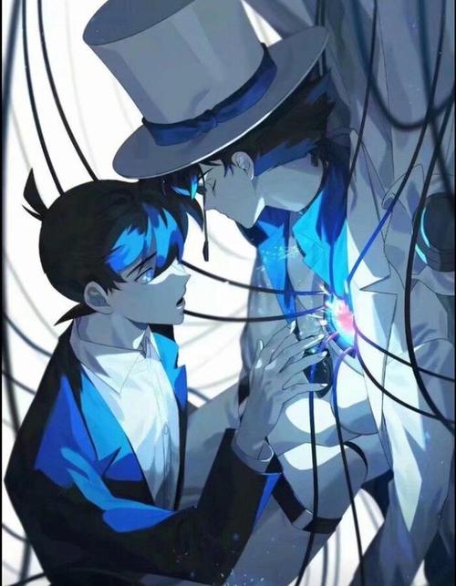 名侦探柯南:在怪盗基德面前,新一就是个被宠溺的弟弟