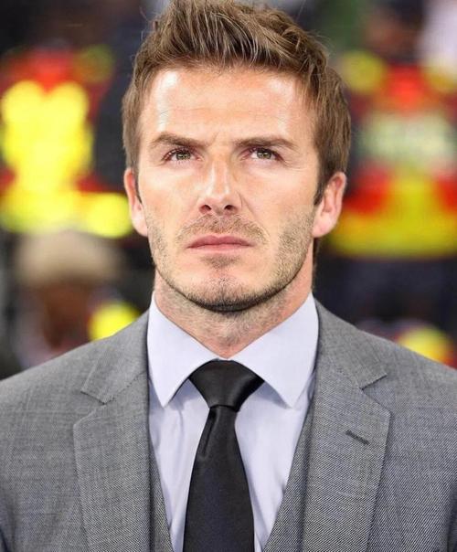 贝克汉姆的经典发型你最喜欢哪个