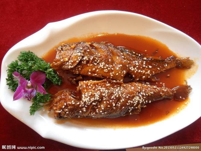 西湖醋鱼图片