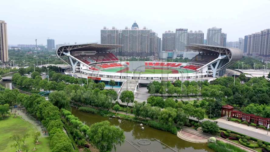 【4k】荆门生态运动公园航拍