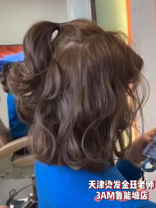 巴比烫中长发发型图片_小红书