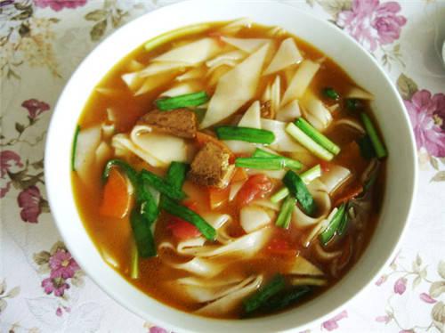 陕西特色小吃之——旗花面