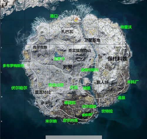 绝地求生 新地图雪地维寒迪的那些事 连发订书机 盾牌