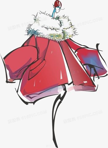 婚纱手稿设计礼服女装优雅唯美宴会服手稿服装设计手绘冬装模特图精灵