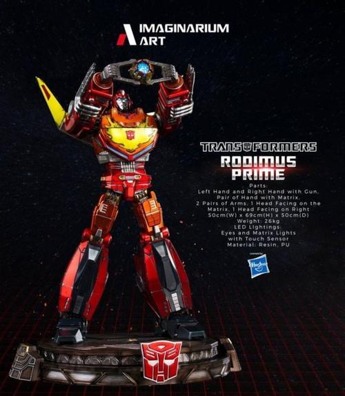 酷炫,霸气的变形金刚雕像,ia官方更新成品一览