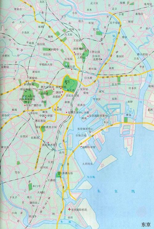 东京地图_东京地图查询_东京地图全图 - 查字典地理网