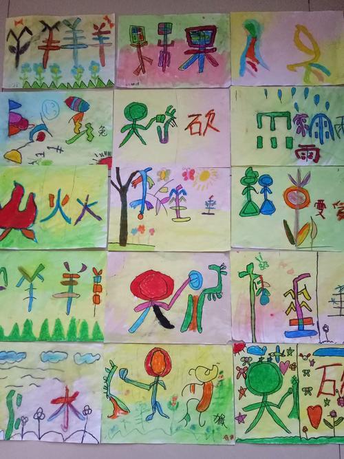 汉字房屋变变变手抄报 汉字手抄报