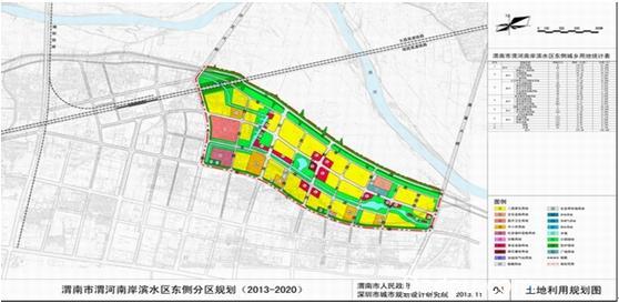 渭南滨水东区一级土地开发项目风水宝地
