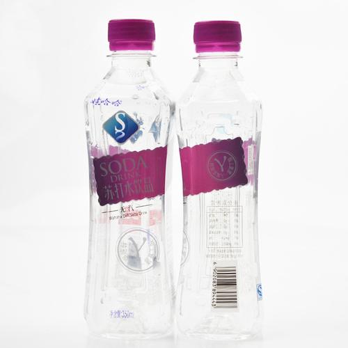 娃哈哈无味苏打水350ml*12瓶散装碱性矿泉水生活水饮料24瓶装整箱