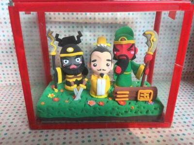 粘土手办人