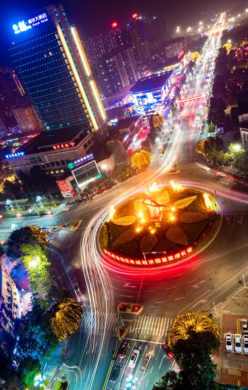 荣昌夜景(重庆荣昌).