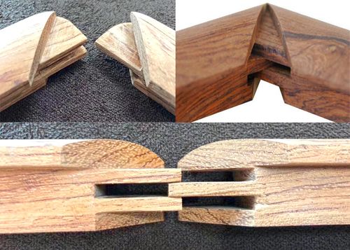 采用传统榫卯结构工艺