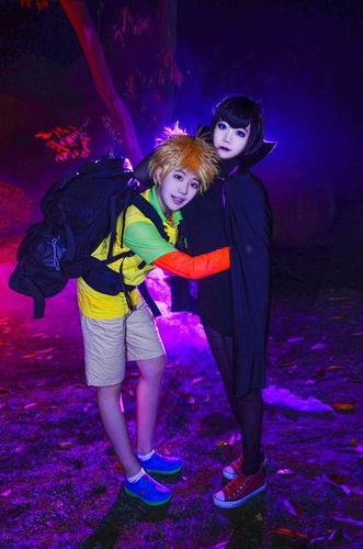 精灵旅社梅维丝乔纳森cosplay