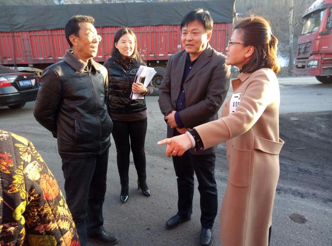 2月24日,黎城县常务副县长魏振东调研东阳关镇违建拆除工作.
