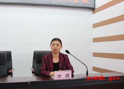 会议由市创文办副主任万莉主持.