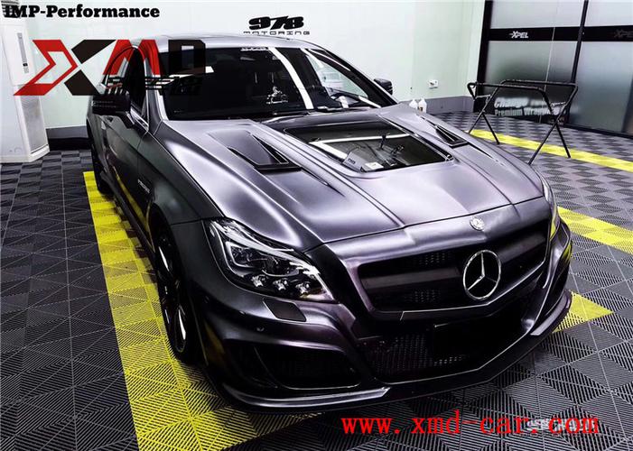 奔驰w218 amg c63碳纤维imp透明机盖 引擎盖 发动机盖