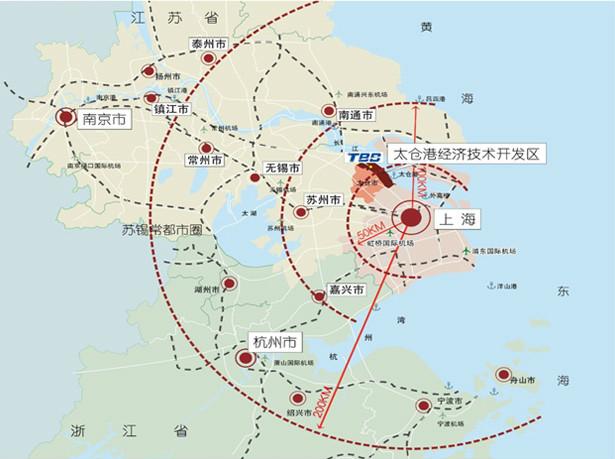 隶属于江苏省苏州市,东濒长江,南临上海宝山区,嘉定区,西连昆山市,北