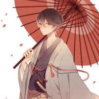 撑雨伞的男孩动漫图片