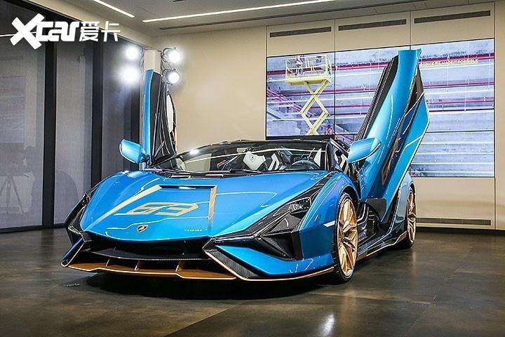 实拍兰博基尼sián敞篷车,看看这款豪门超跑贵在哪?