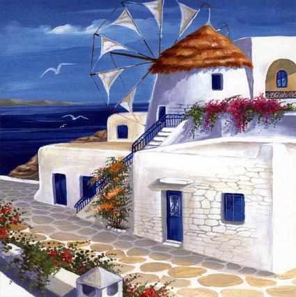 地中海装饰画图片大全