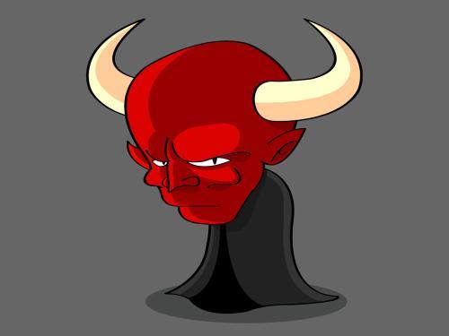 牛魔王ertongq简笔画牛魔王卡通头像 - qq头像大全