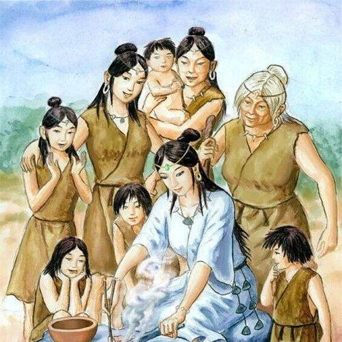 轩辕黄帝四大妻子:第一嫘祖,第二女节,第三炎帝之女,第四嫫母