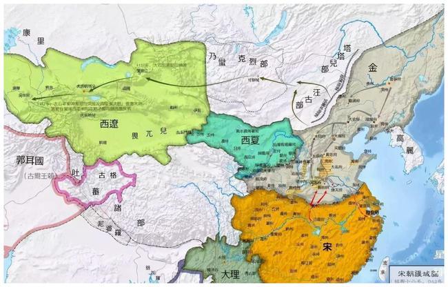 蒙元之降畏兀儿哈剌鲁灭西辽以及成吉思汗西征