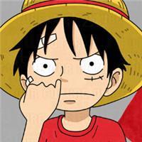 路飞经典抠鼻子图片大全路飞抠鼻屎表情包