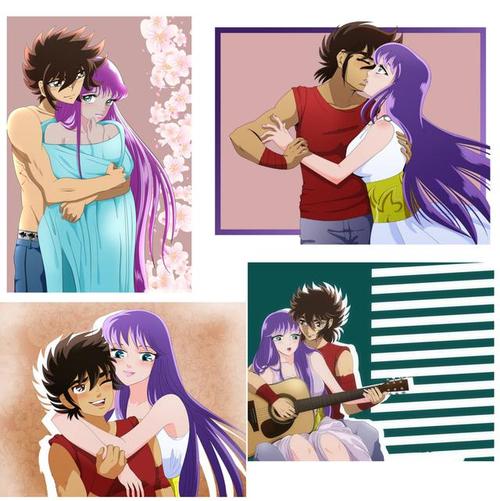 圣斗士星矢与女神纱织小姐的幸福婚姻生活