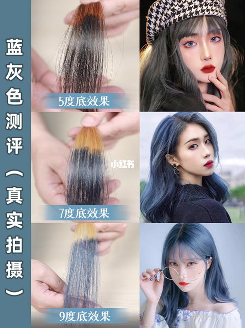 越掉色越好看的蓝灰色7515掉色及上色情况大全_掉色_蓝灰色_雾感