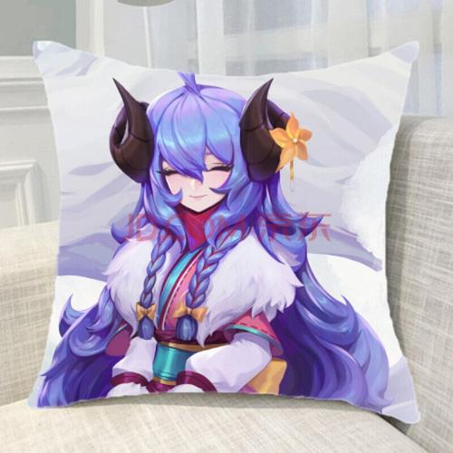 q版灵魂莲华千珏 宝宝绒大号50cm双面