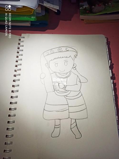 56个民族简笔画_简笔画_56个民族_文化_绘画