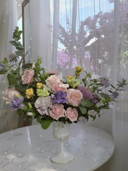 西式插花98月亮93型_插花_家居家装_家居装饰