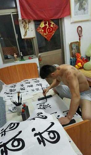 再添虎将!散打队长付高峰正式打职业赛!他和一龙竟是书法高手!
