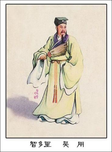 奉送水浒108将系列套图:二,水浒传108将人物谱