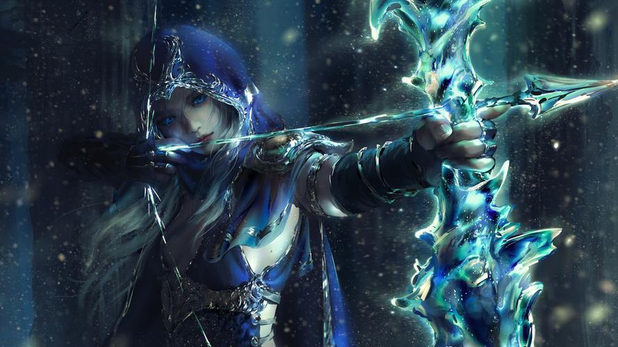 4k_小编私藏给力壁纸图集第74期 美女游戏风景速欣赏_3dm单机