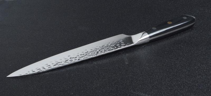 大马士革厨师刀不锈钢厨房刀8寸厨刀菜刀切片刀g10手柄切肉刀