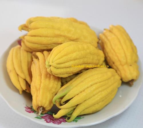 5斤包邮 现摘新鲜佛手果 坏果包赔果佛手柑香橼佛手柑鲜果五指橘