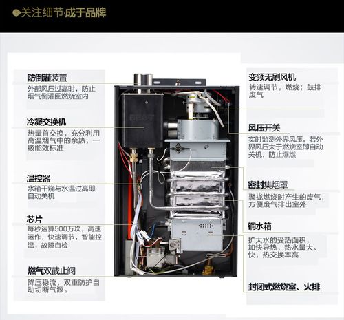 百得(best)10l 一级能效 燃气热水器 冷凝技术热水器10ldr 金色 液化