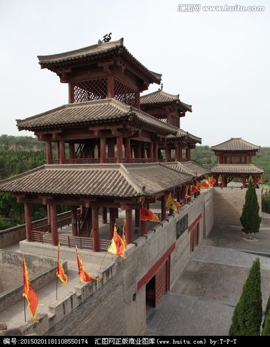 秦汉建筑函谷关关楼