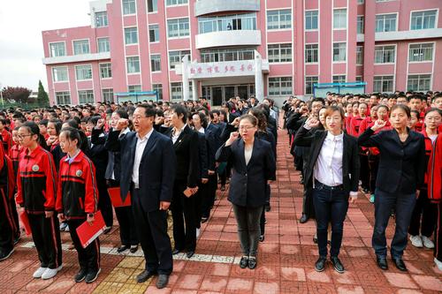 涵养师德初心,牢记时代使命 蓬莱市实验中学隆重举行"中华文化涵养