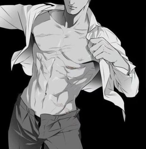 腹肌头像黑白不露脸 (第1页)