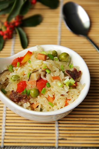 腊肉糯米饭