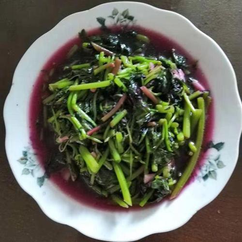 家常炒苋菜,清鲜好吃,十分钟就搞定