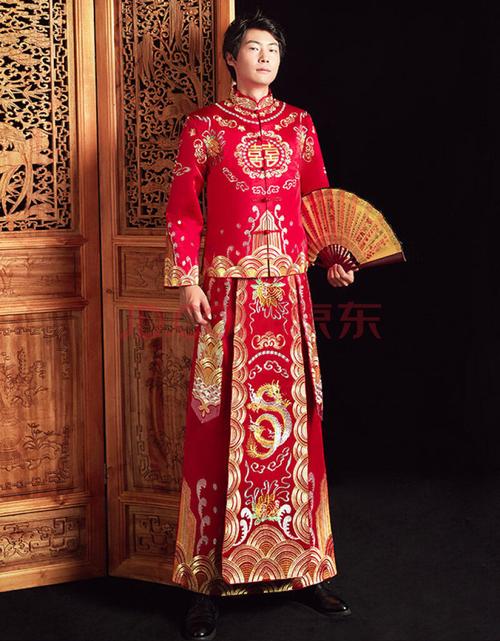 秀禾服新娘唐装中式出阁服凤冠霞帔新款结婚婚纱礼服龙凤褂嫁衣秀和服