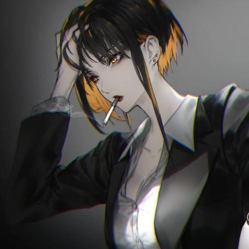 集美们,暗黑系女生头像