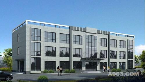 办公楼外观设计案例效果图 - 公共建筑 - 第2页