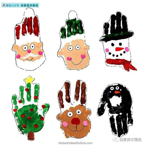 一学就会——简单好玩的手掌画_创意