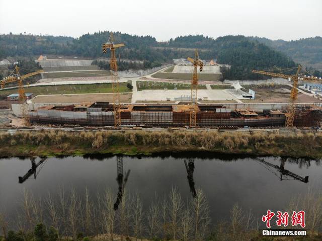 四川大英同比例复制"泰坦尼克号" 轮廓已初现