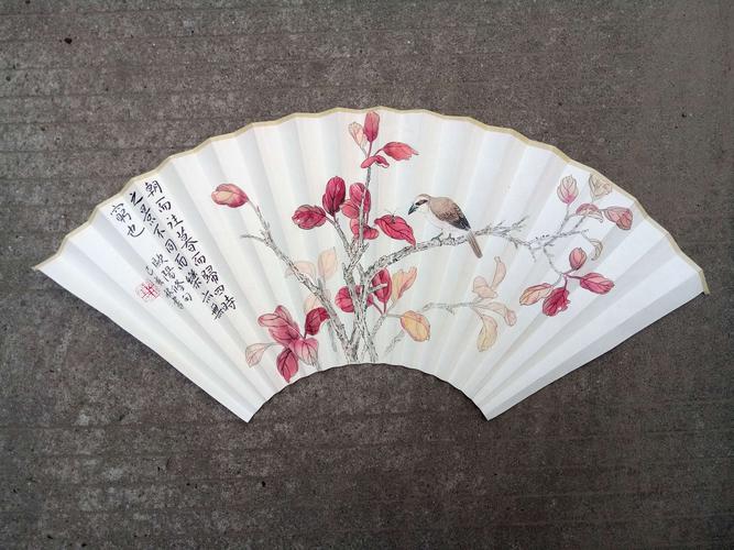 花鸟画扇面欣赏